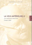 Franois Lallier - La Voix antrieure II - La Lettre vole