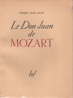 Jouve - Don Juan de Mozart - LUF 1942