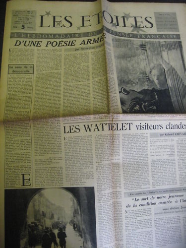 Les Etoiles - 1945 - D'une poésie armée