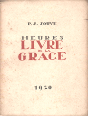 Heures livre de la grce - Couverture