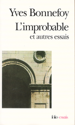 Yves Bonnefoy - L'Improbable - Poche