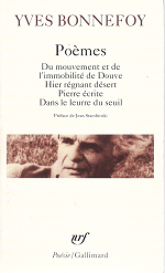 Yves Bonnefoy - Pomes - Poche