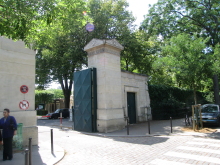 Entre du Cimetire Montparnasse