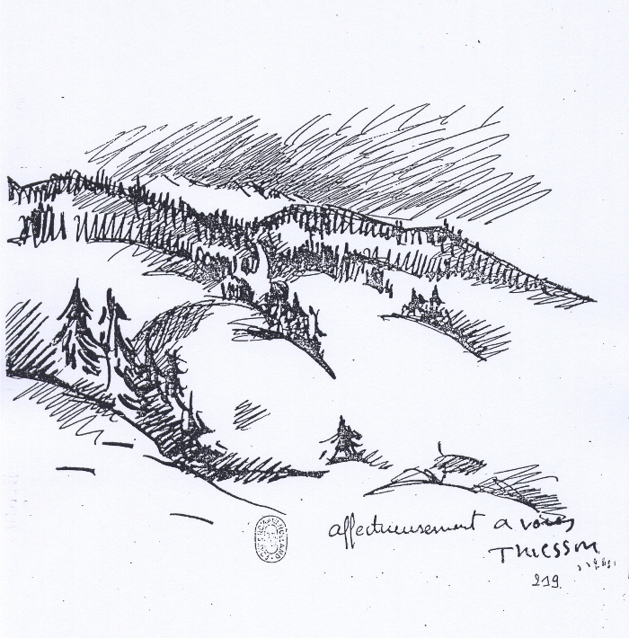 Croquis 5 - Thiesson - 13 dcembre 1915