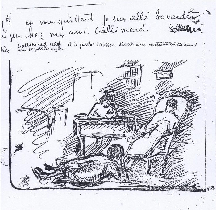 Croquis 9 - Thiesson - Gallimard crit