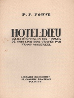 Jouve (er Frans Masereel) : Htel-Dieu (2e dition)