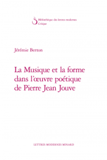 Jrmie Berton -Musique, Forme, Jouve