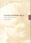 Franois Lallier - La Voix antrieure II - Editions La Lettre vole