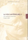 Franois Lallier - La Voix antrieure - Couverture