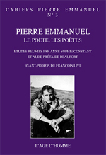 Cahier Pierre Emmanuel n°3 - L'Âge d'Homme