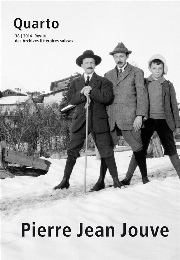 Quarto N° 38- Pierre Jean Jouve aux ALS