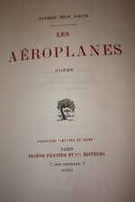Jouve 1909 Les Aroplanes - Couverture-DR