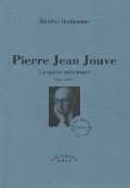 Beatrice Bonhomme - Pierre Jean Jouve - Quête interieure