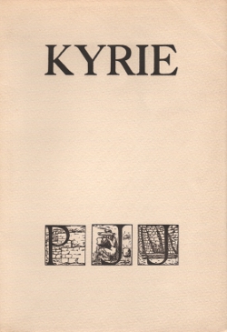 Jouve et Sima - Kyrie - GLM - 1938
