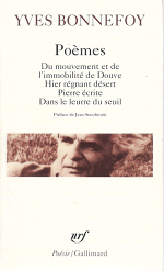 Yves Bonnefoy - Poèmes - Poche