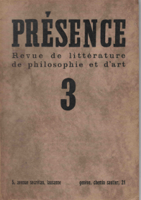 Présence - 1932 - No 3