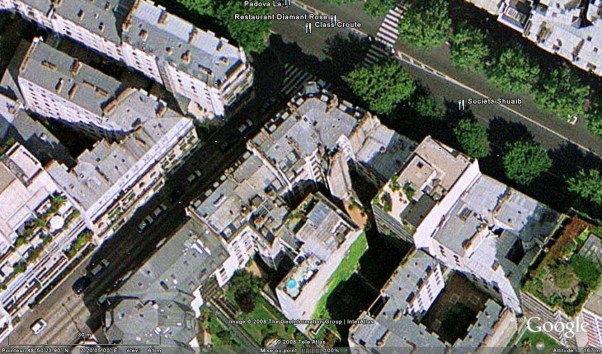 6 rue Boissonnade Google Earth