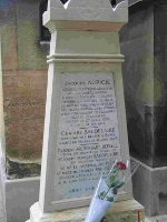 Tombe de Baudelaire au Cimetière Montparnasse