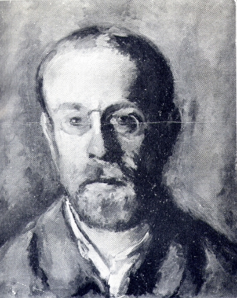 Portrait de Charles Vildrac par Gaston Thiesson