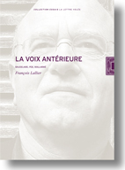 François Lallier - La Voix antérieure I