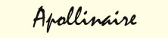 Logo Apollinaire